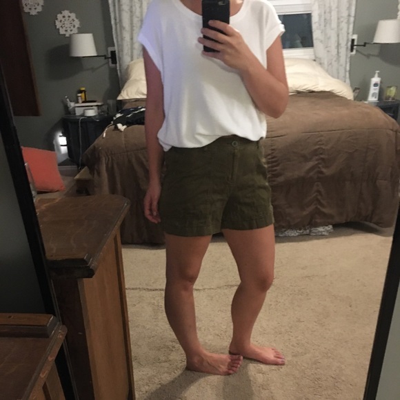 casual cargo short- army green - Picture 5 of 5